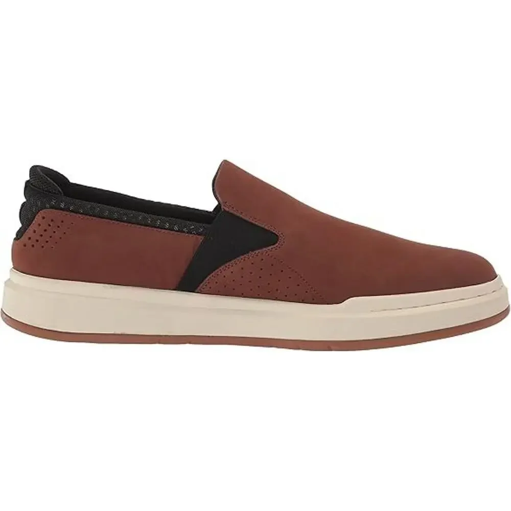 Stacy Adams‎ Colson Slip On Men's Shoes Cognac Brown Size 15M - NEW